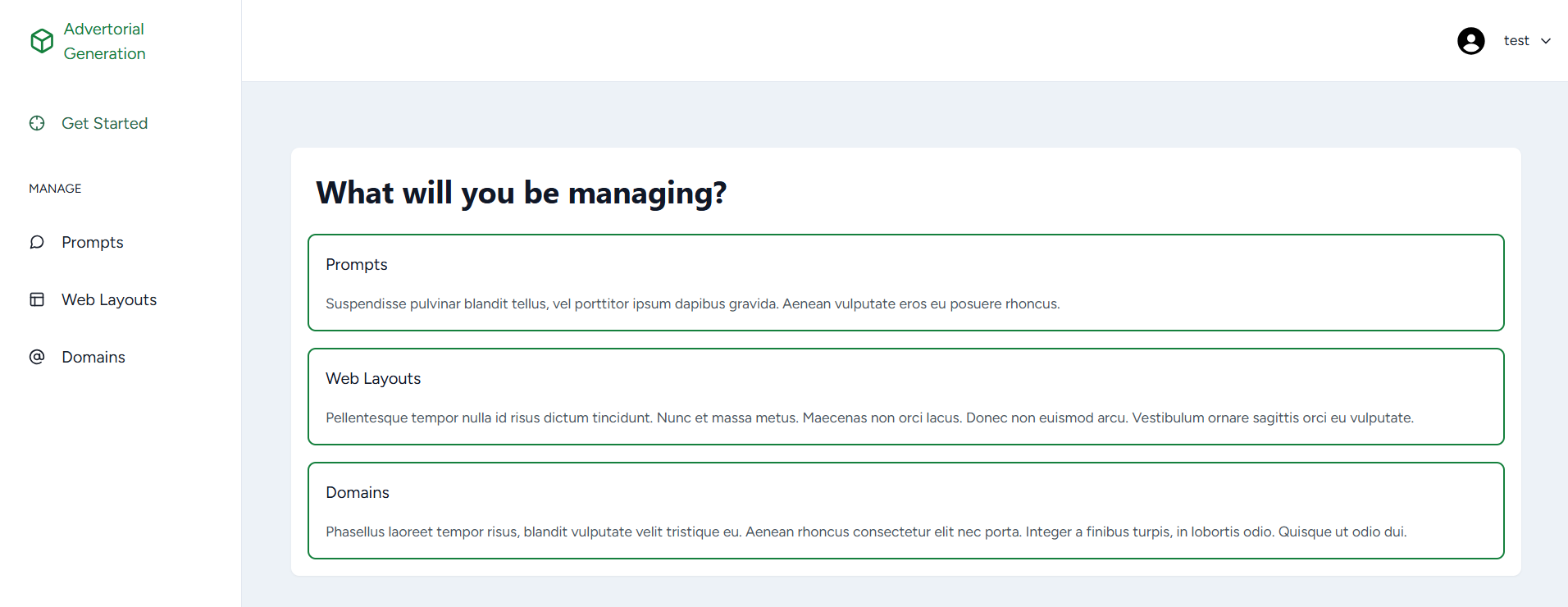 Advertorial Generation Engine