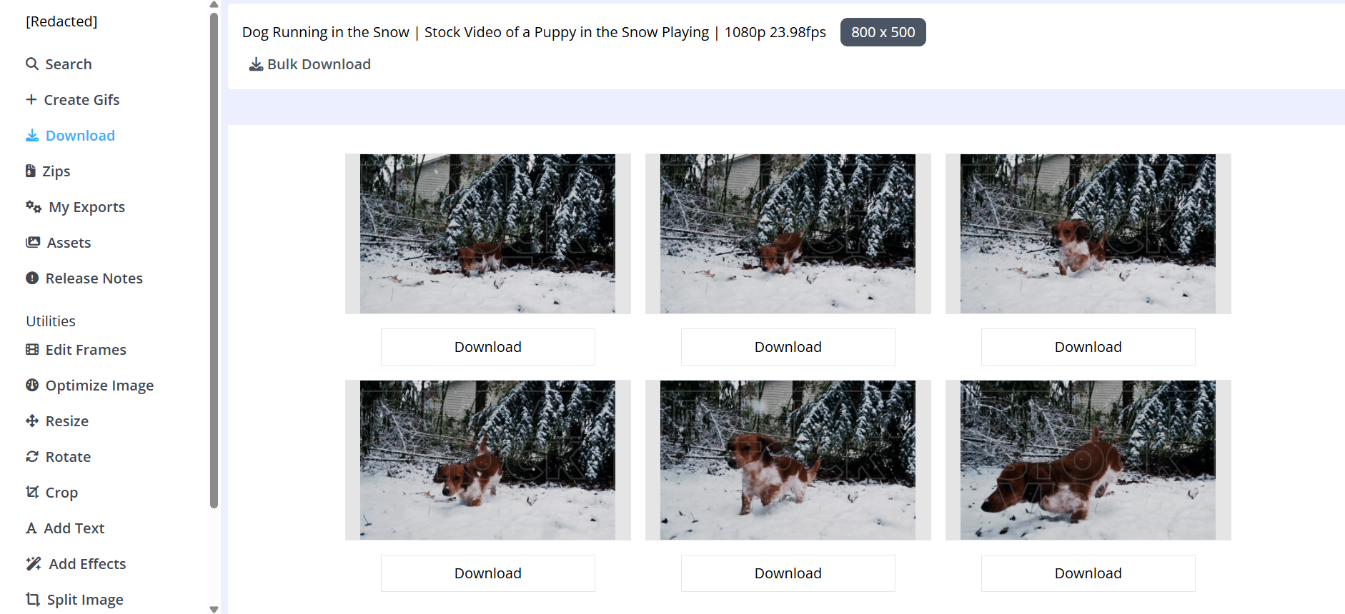GIF Processing Platform